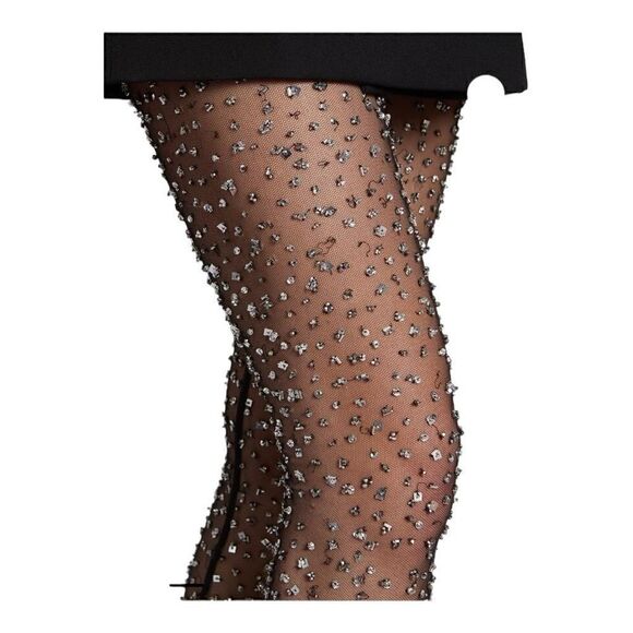 Isabel Marant Tanael Embellished Sheer Leggings Size 1 (Small) with defect - Picture 9 of 13